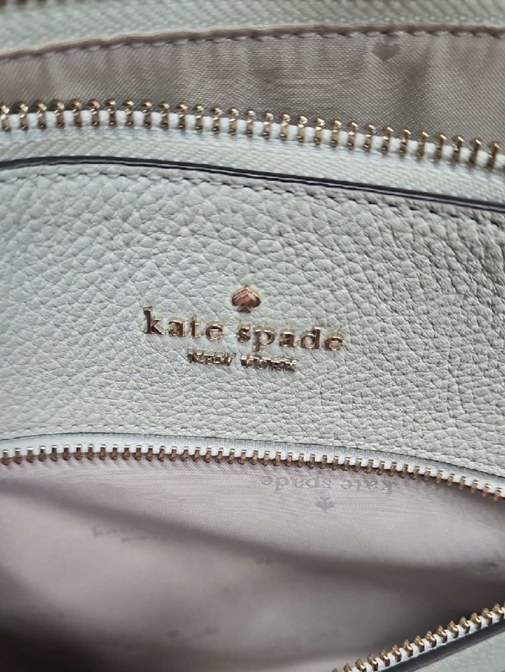 kate spade Pebbled Leather Crossbody with Front Zip - Picture 5 of 5